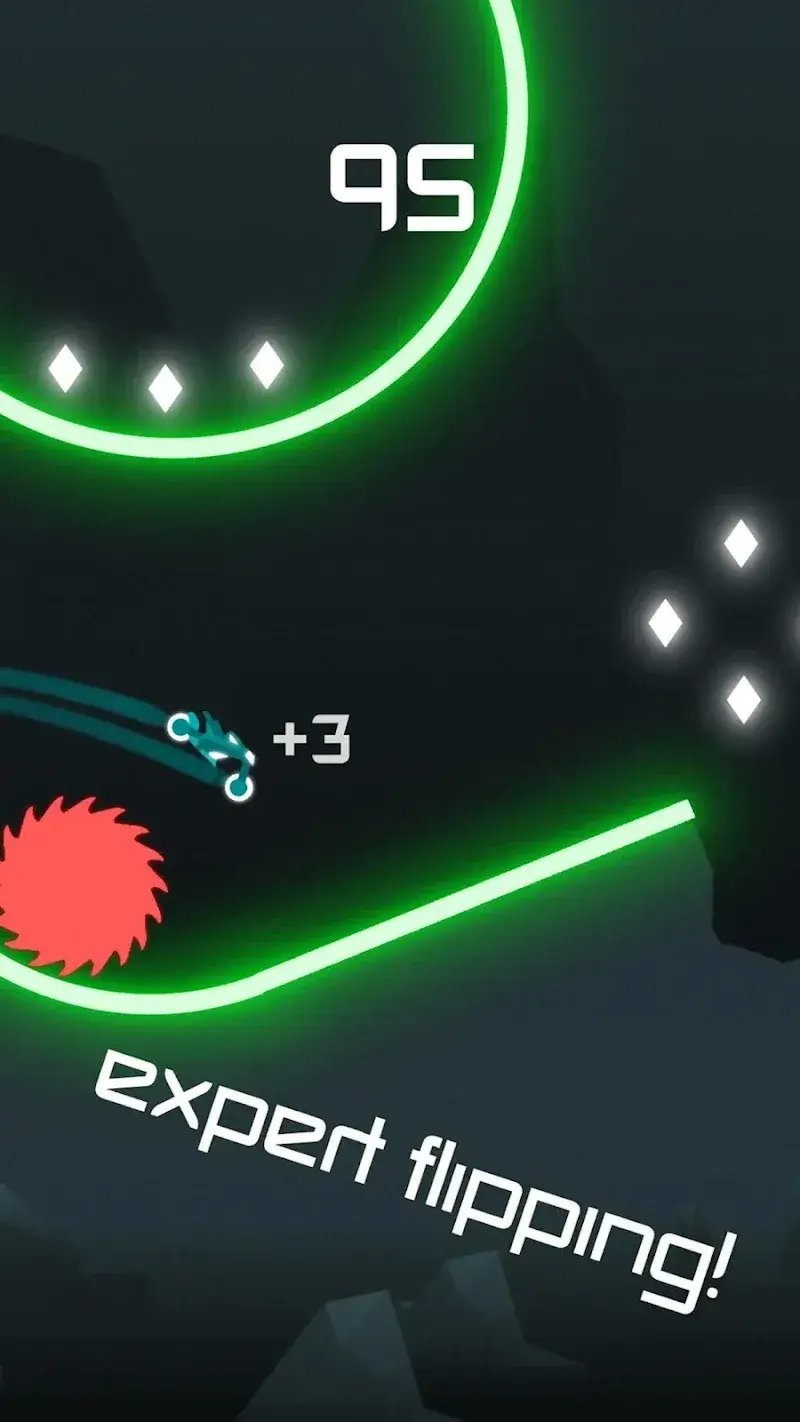 Capture d'écran de gameplay de Rider 2