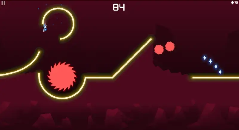 Capture d'écran de gameplay de Rider 6