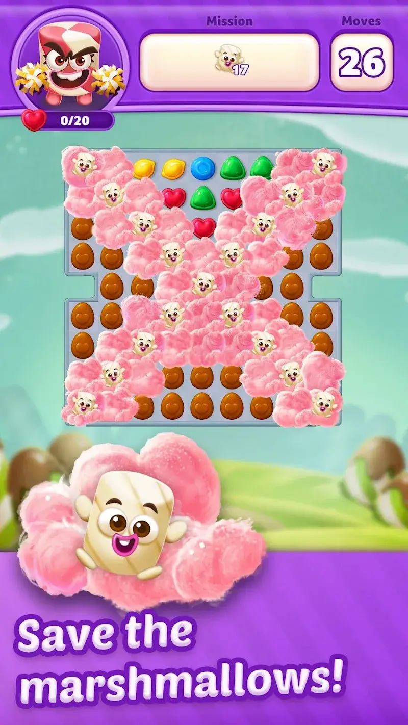 Lollipop Sweet Heroes screenshot 1