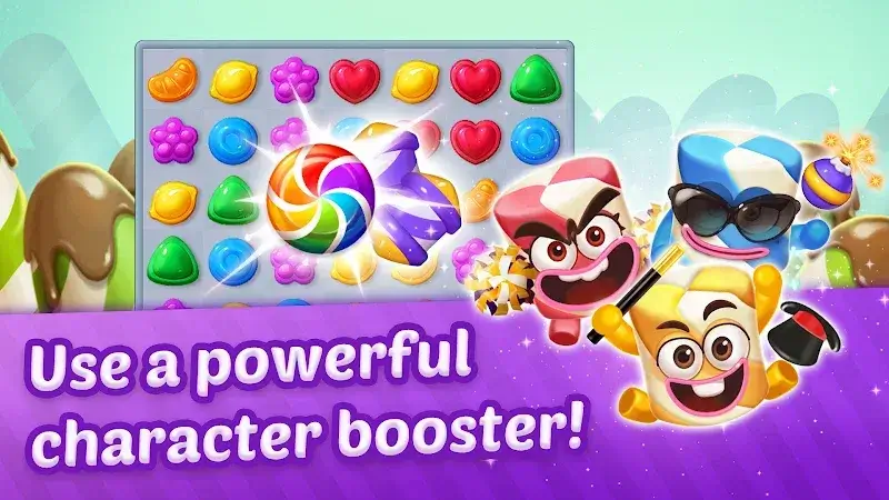 Lollipop Sweet Heroes screenshot 4