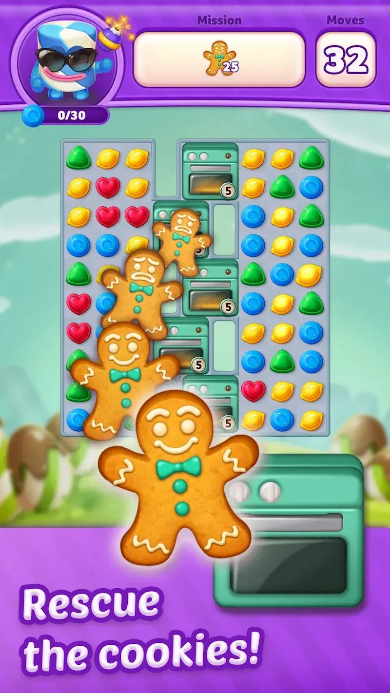 Lollipop Sweet Heroes screenshot 2
