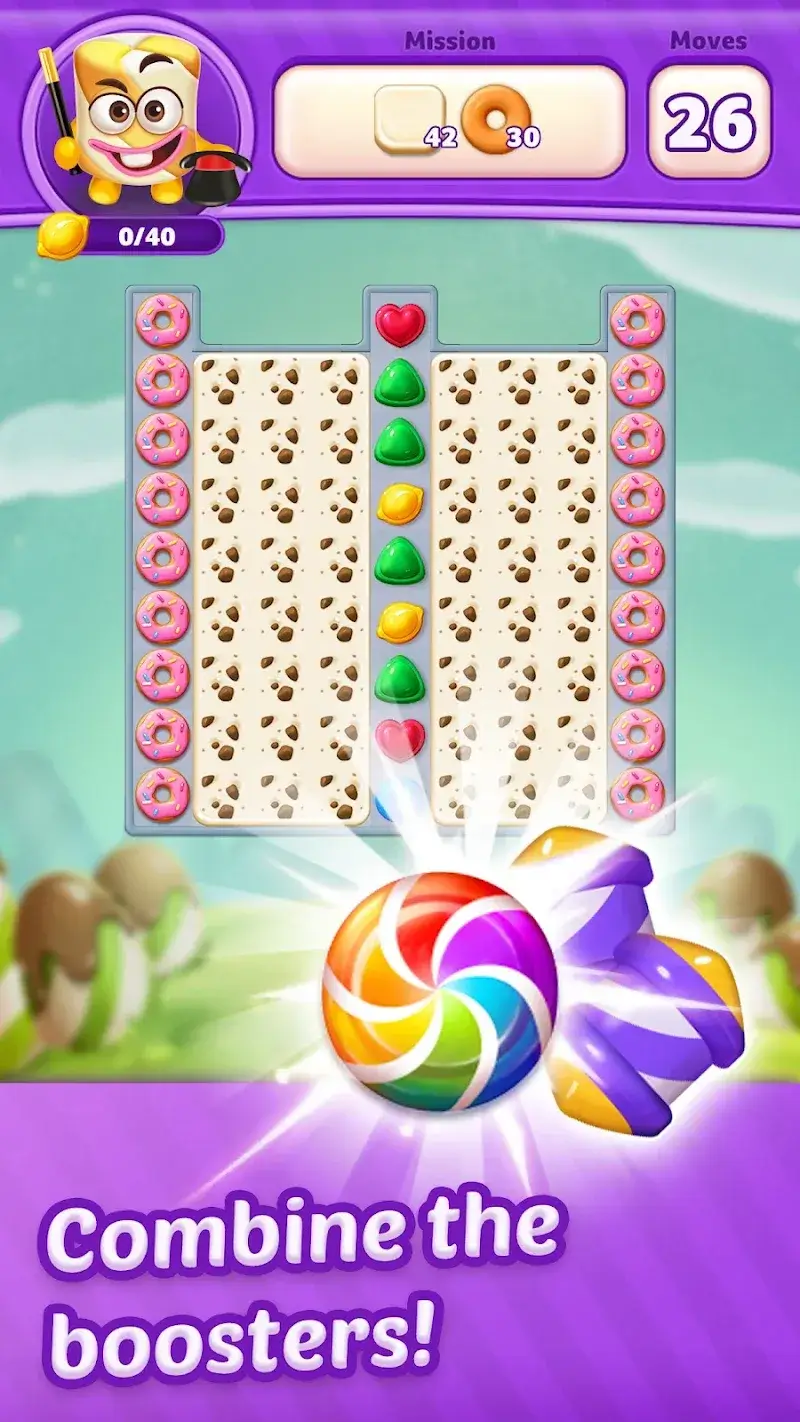 Lollipop Sweet Heroes screenshot 3