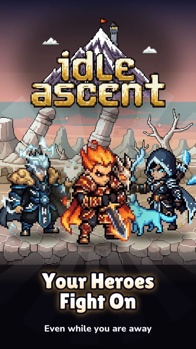 ภาพตัวอย่างเกม Idle Ascent 1