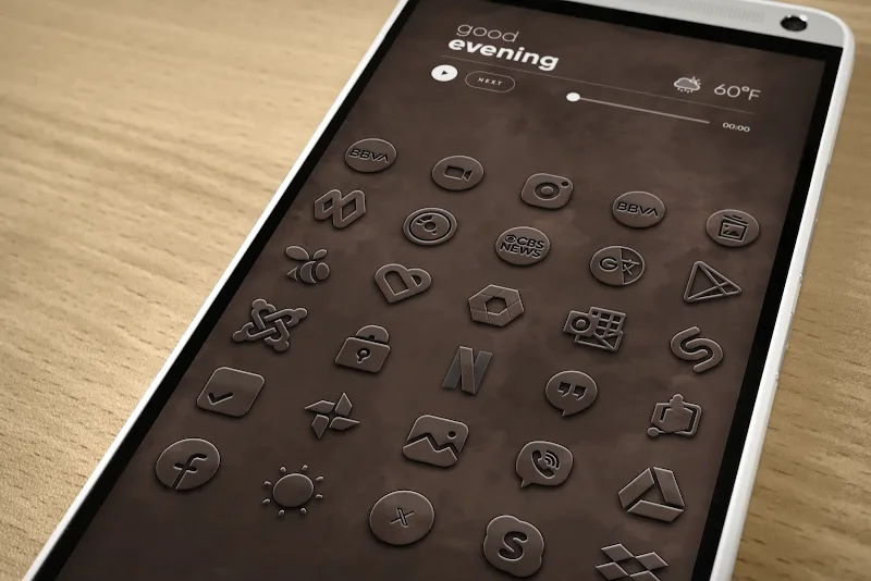 Embossed Icon Pack - Screen 2