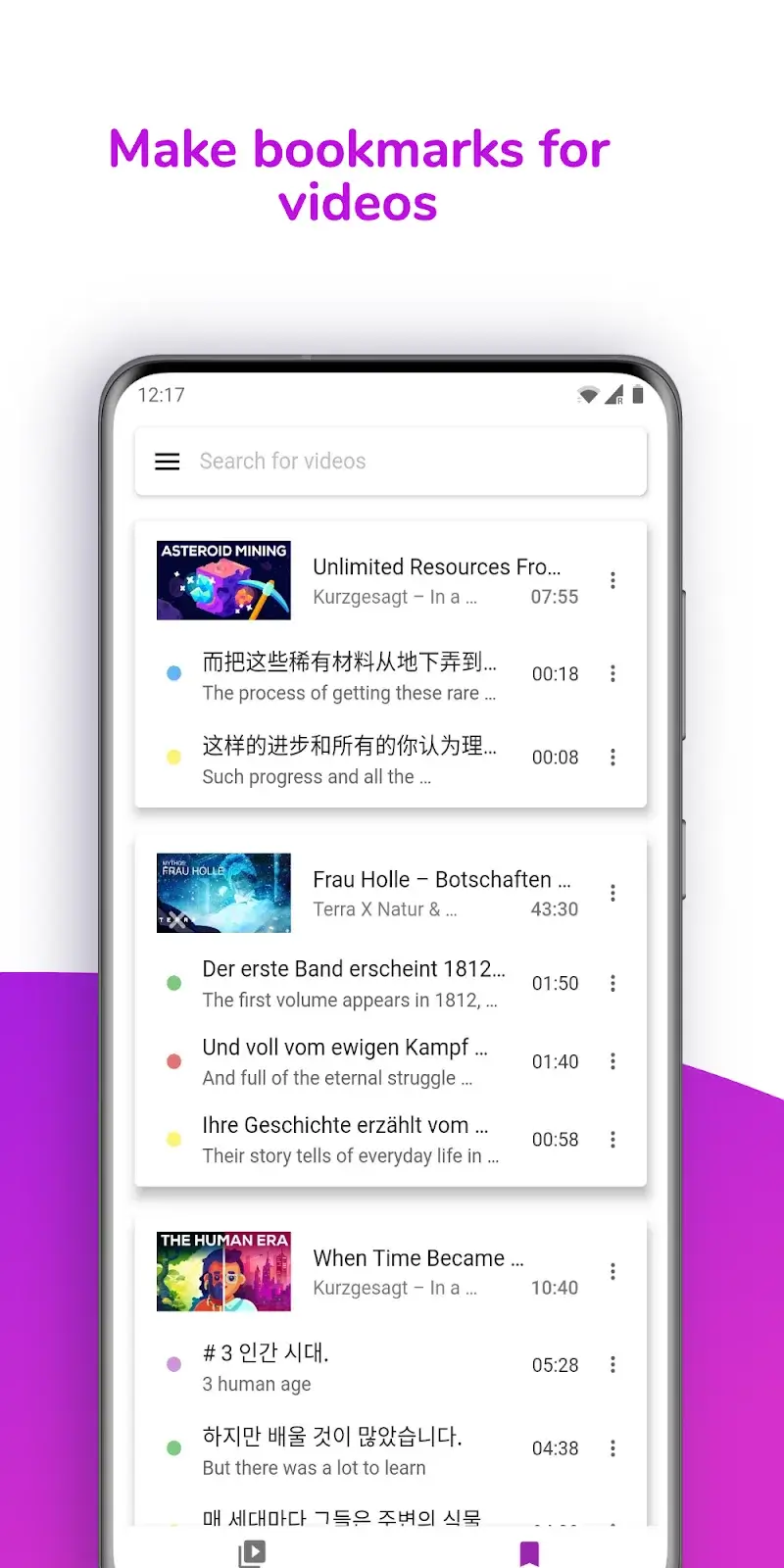 Translate subtitles for videos - Lingvotube screenshot 5