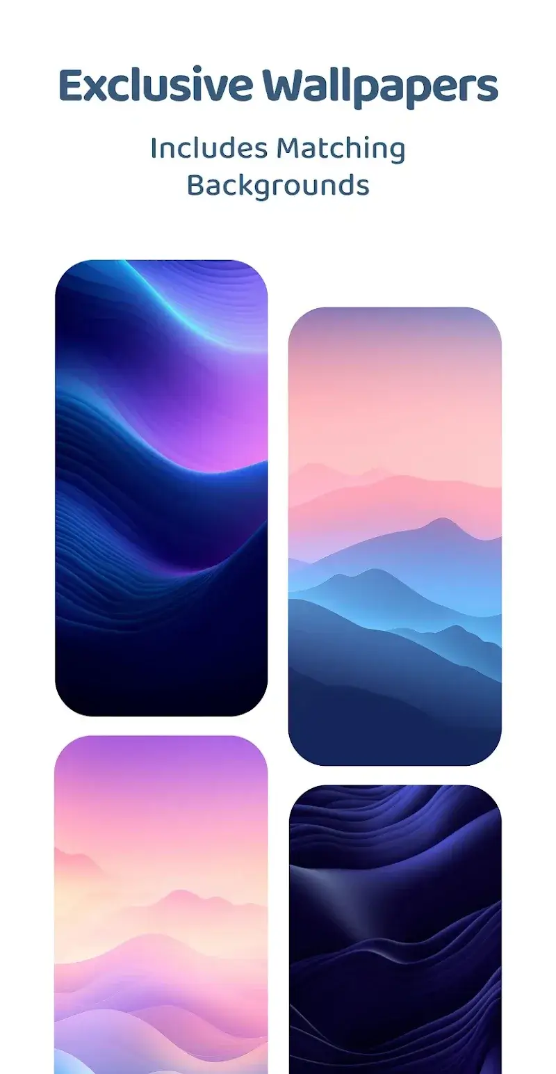 White Moonlight - Icon Pack screenshot 4