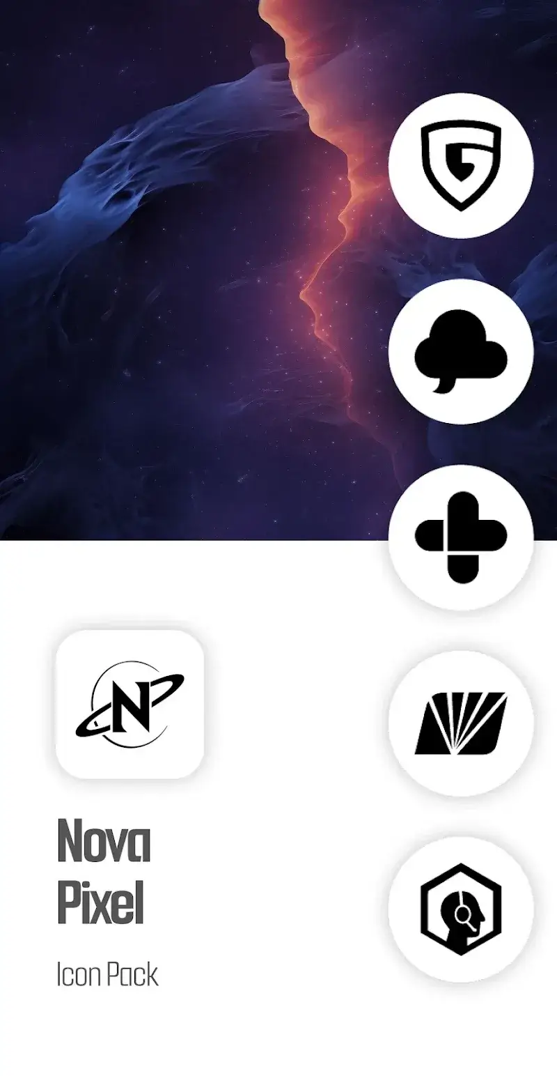 Nova Pixel Icon Pack screenshot 1