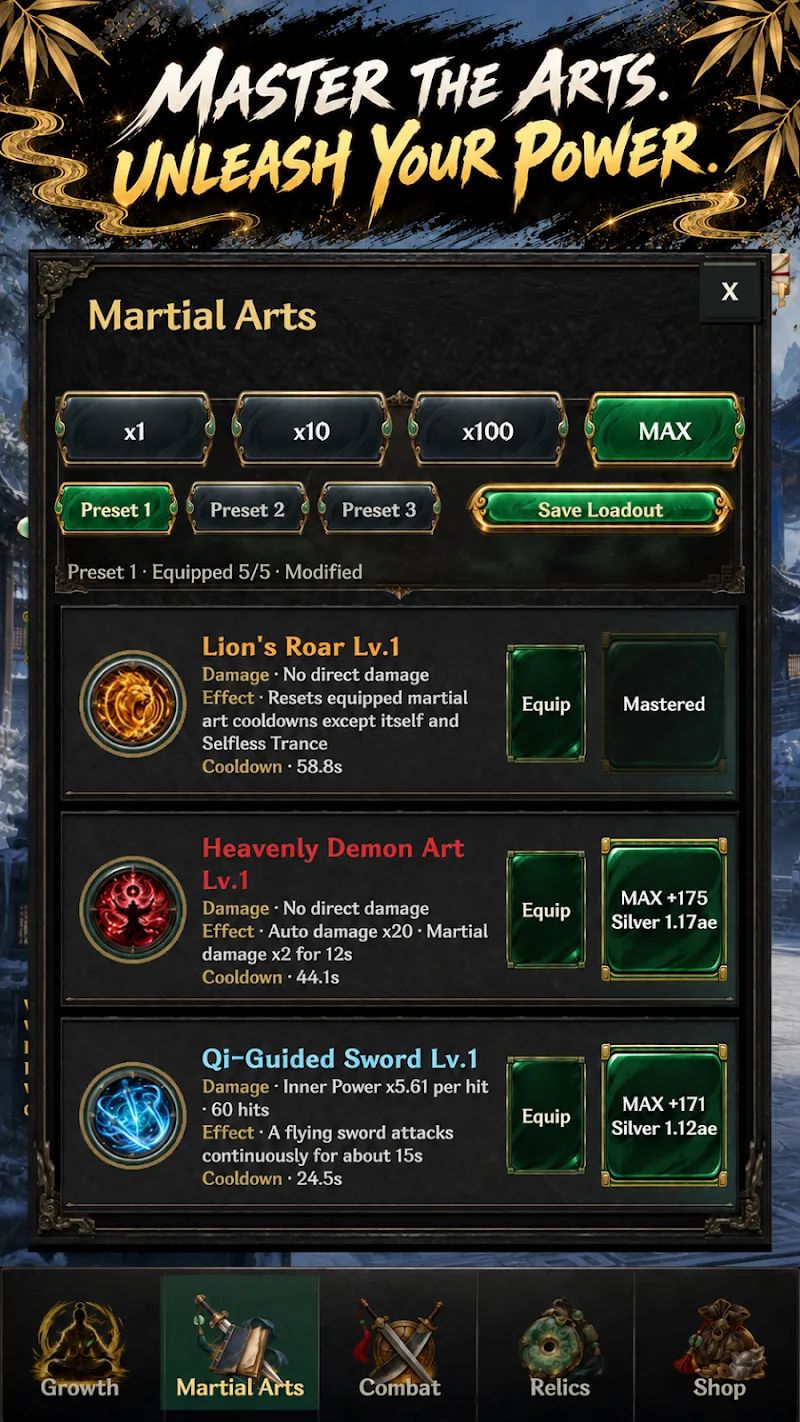Captura de tela 5 do Murim Master