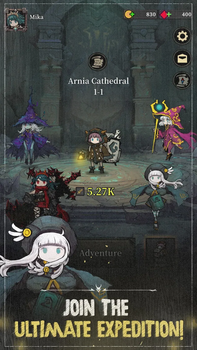 Mika: Dungeon Backpacker capture d'écran 2