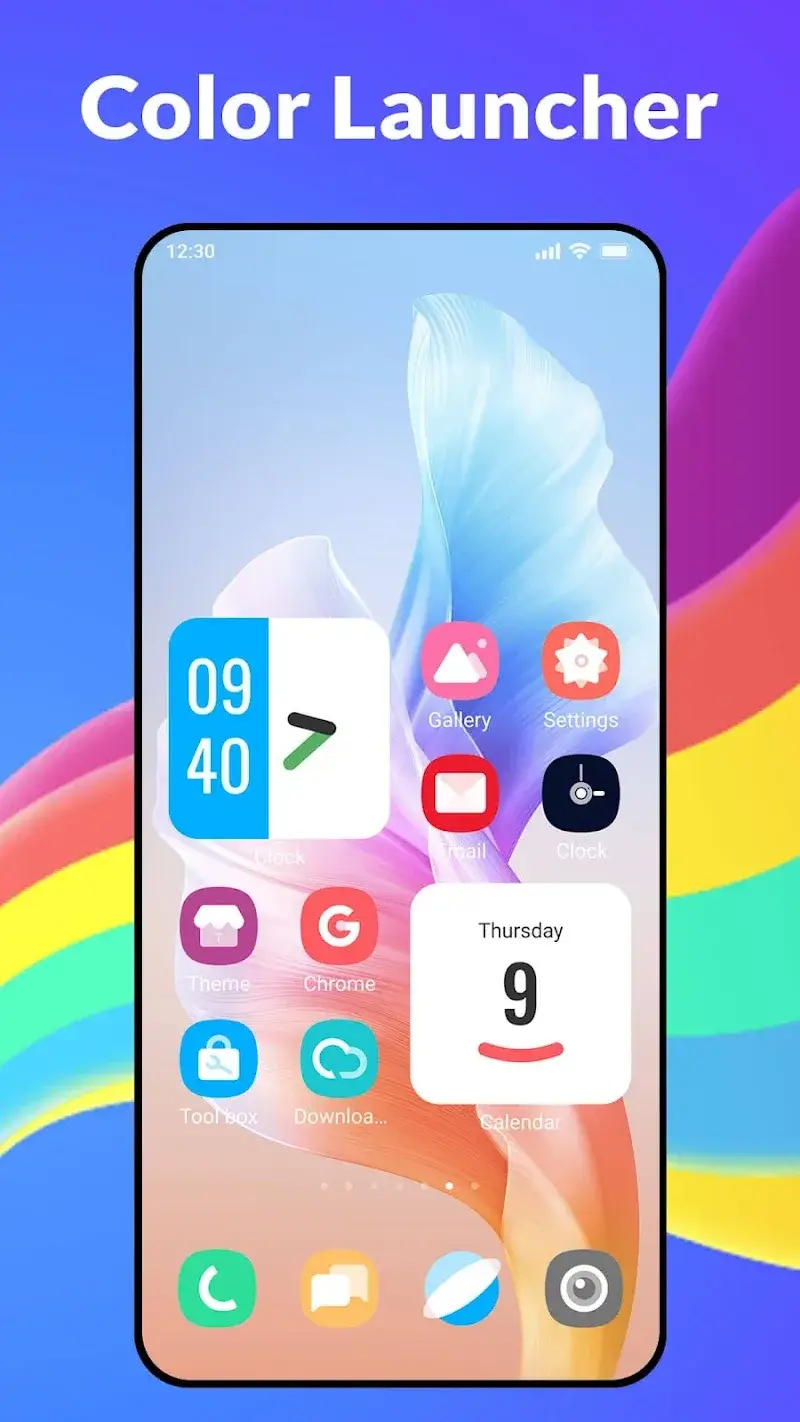 Color Launcher スクリーンショット 1