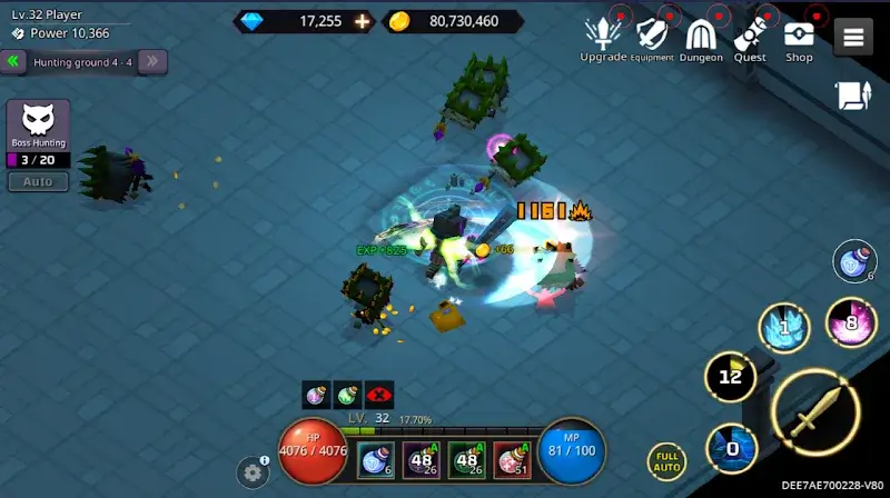 Captura de pantalla 1 de Pixel Blade W: Idle RPG