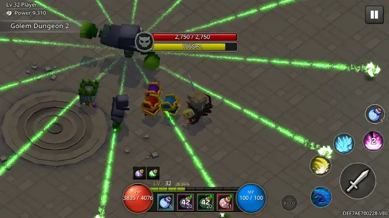 Captura de pantalla 3 de Pixel Blade W: Idle RPG