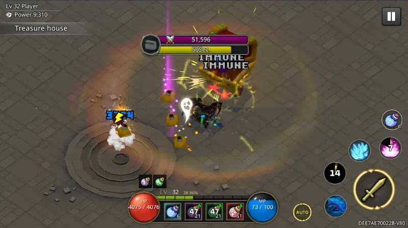 Captura de pantalla 5 de Pixel Blade W: Idle RPG