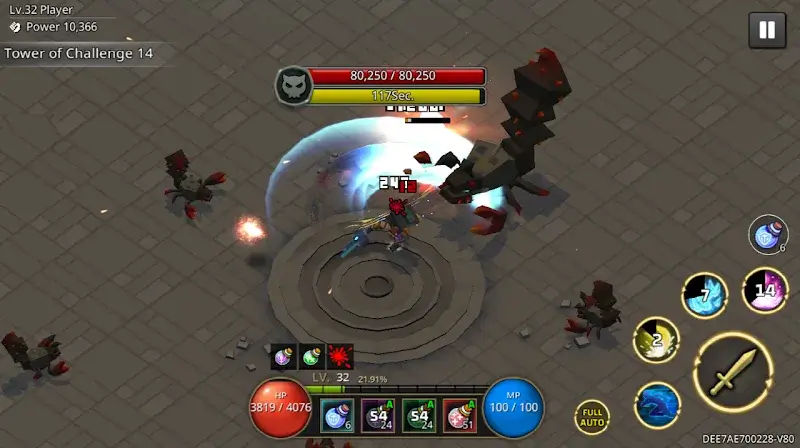 Captura de pantalla 4 de Pixel Blade W: Idle RPG