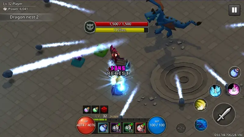 Captura de pantalla 2 de Pixel Blade W: Idle RPG