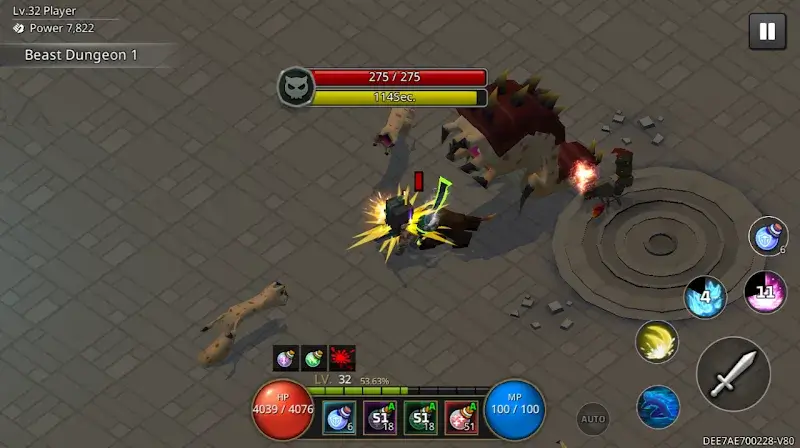 Captura de pantalla 6 de Pixel Blade W: Idle RPG