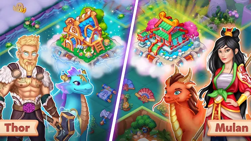 Tangkapan layar Tales & Dragons: Merge Puzzle 2