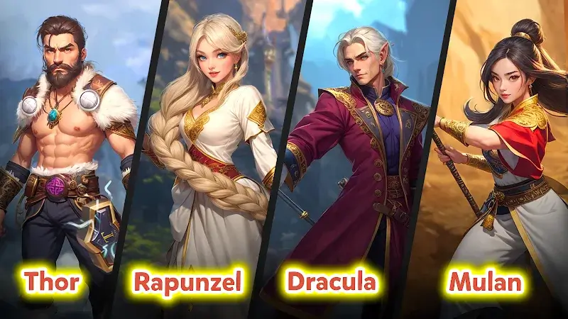 Tangkapan layar Tales & Dragons: Merge Puzzle 5