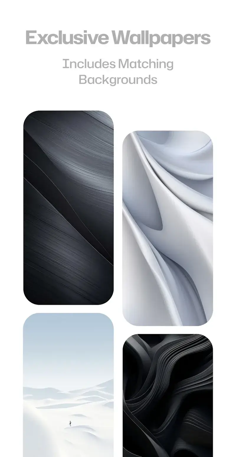 Captura de pantalla 4 de Silver Steel Icon Pack