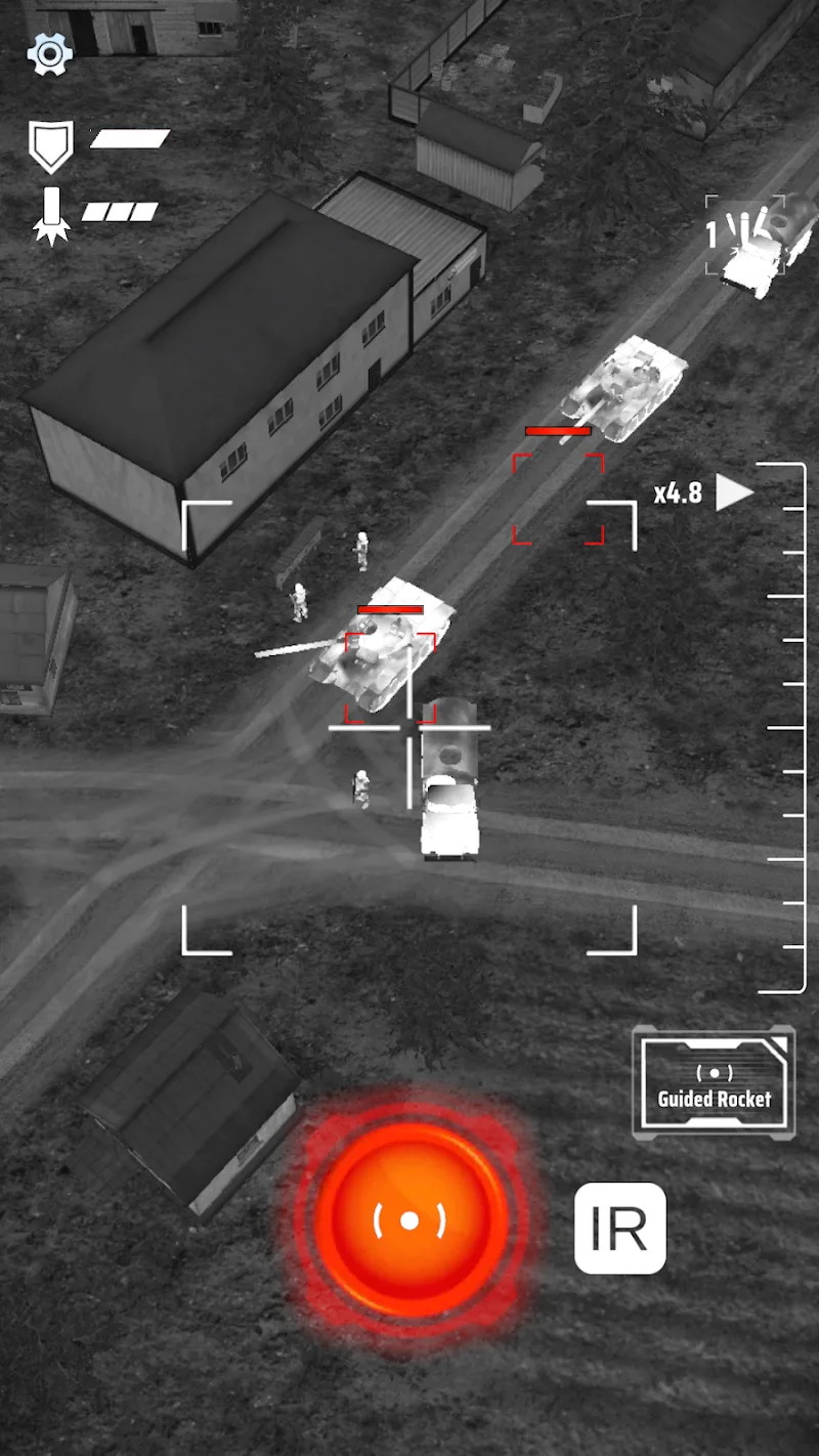 ภาพหน้าจอเกม Drone Strike Military War 3D 1