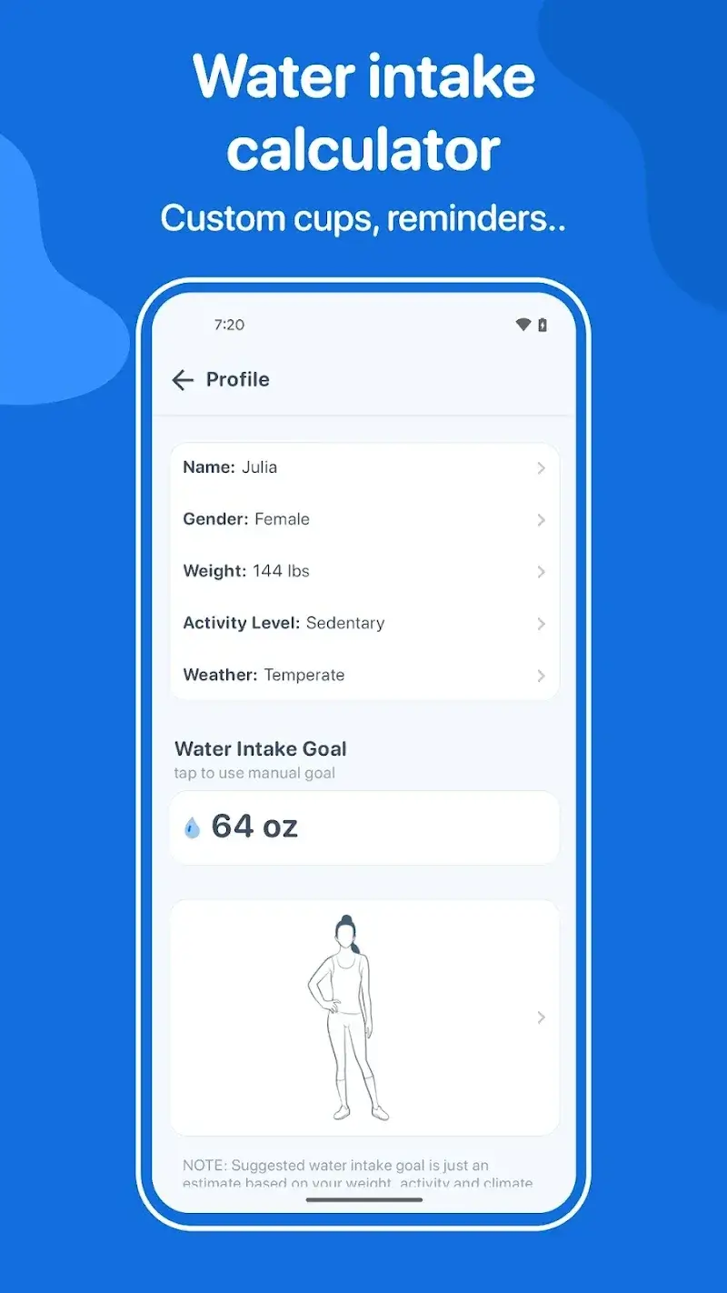 Screenshot 6 di WaterMinder