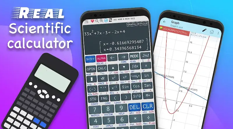 Capture d'écran 1 de Graphing Scientific Calculator