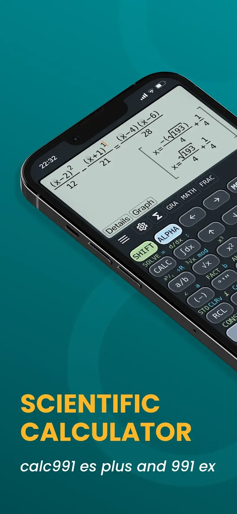 Capture d'écran 3 de Graphing Scientific Calculator
