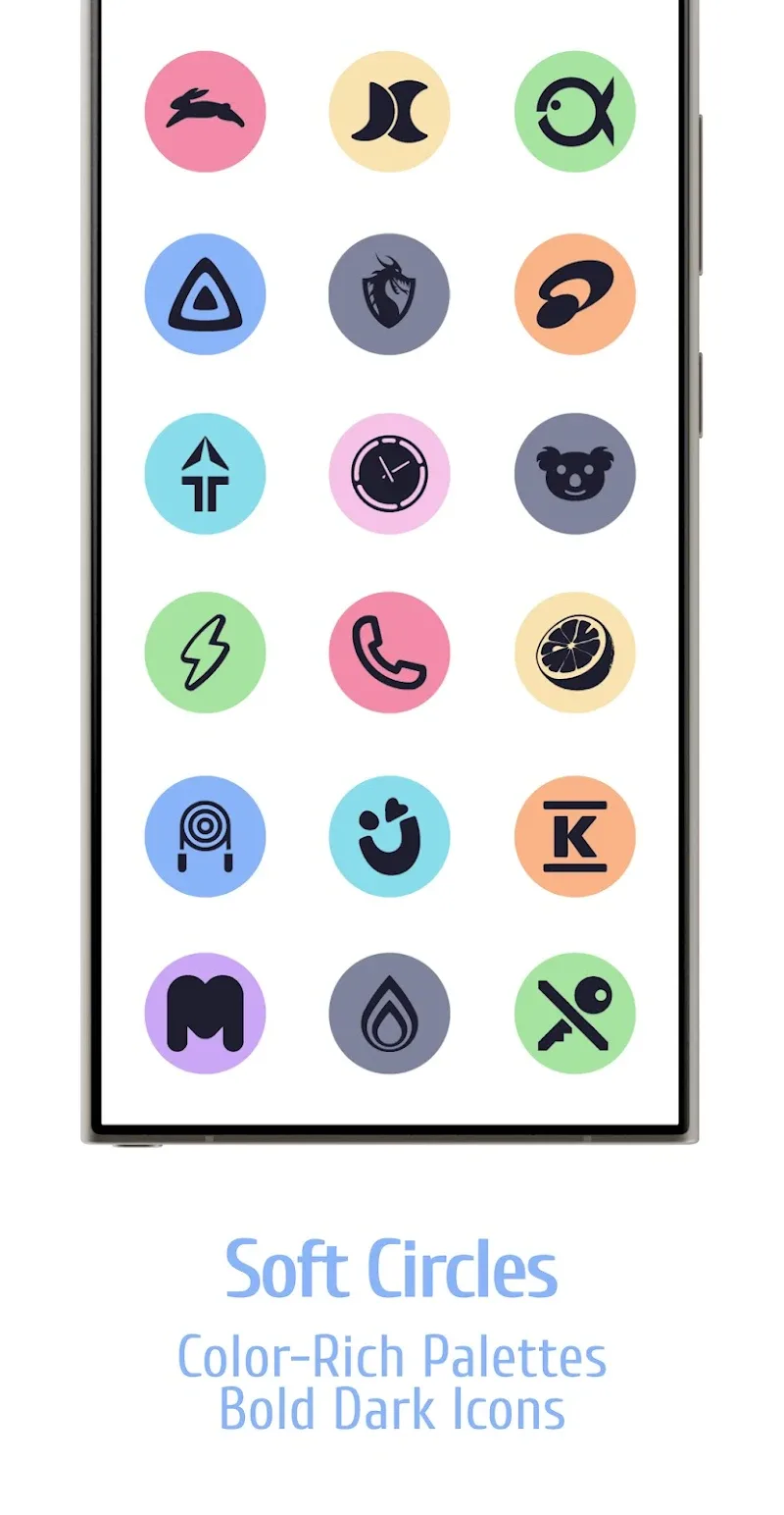 Capture d'écran Pastel Cozy Icon Pack 3
