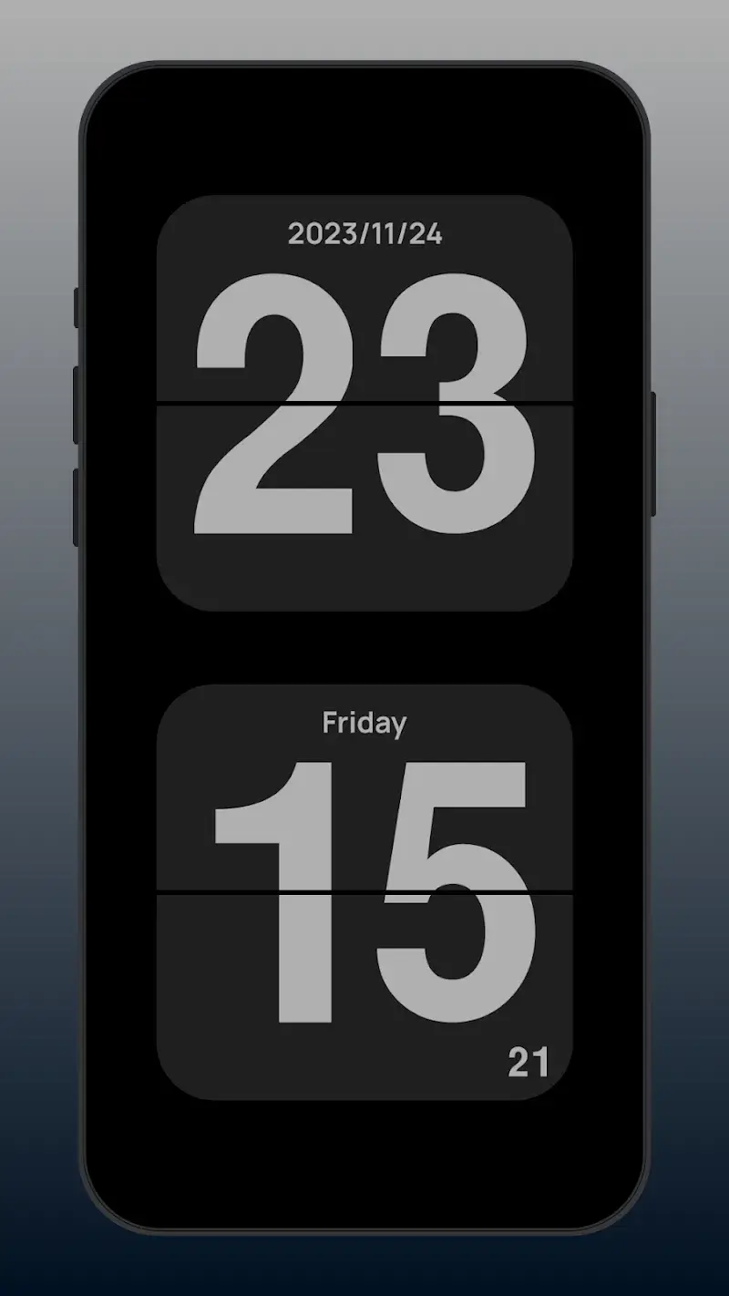 Flip Clock: World Clock screenshot 1