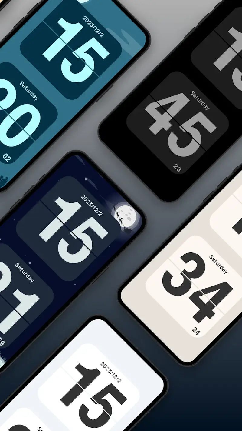 Flip Clock: World Clock screenshot 4