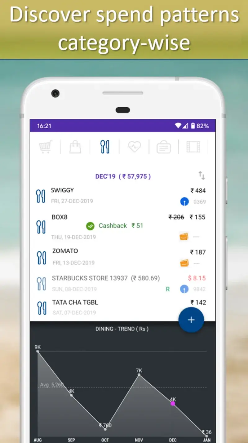 Automated Expense Tracker Screenshot 3