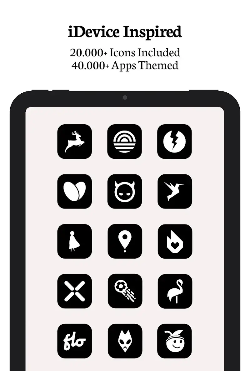 iBlack OS Icon Pack capture d'écran 6
