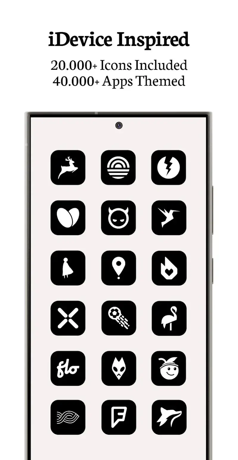 iBlack OS Icon Pack capture d'écran 2