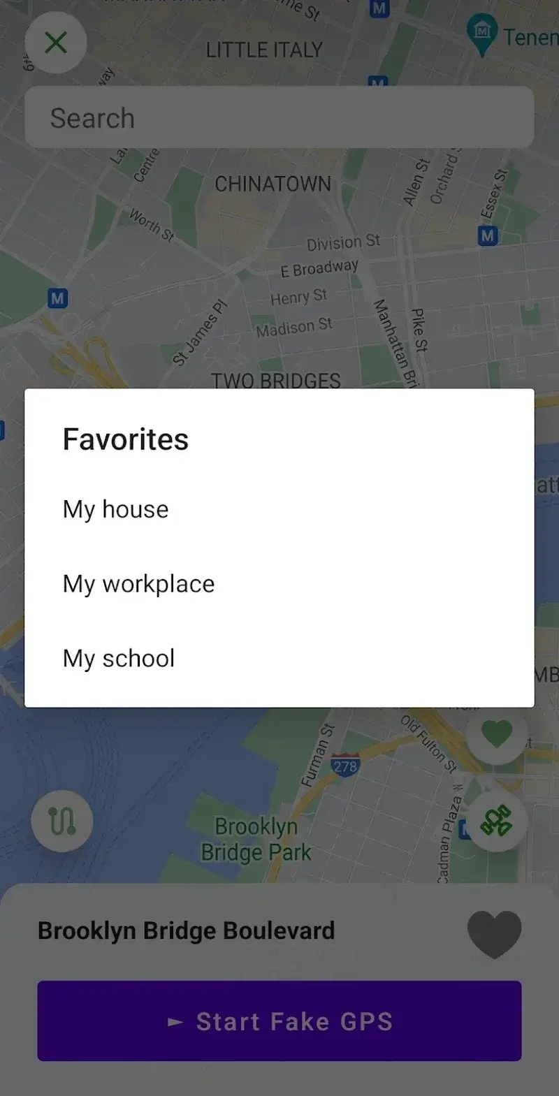 Fake GPS Location Spoofer screenshot 5