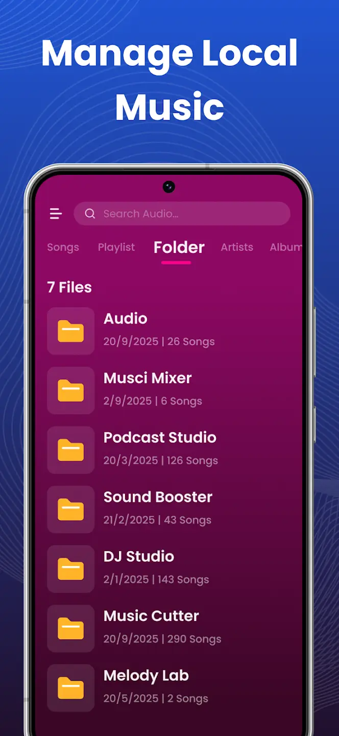 Offline Music Player: Play MP3 app screenshot 2