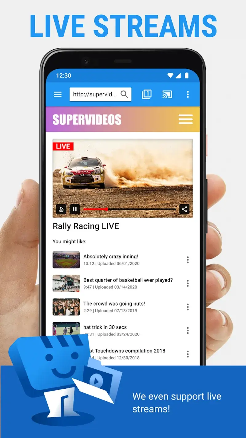 Screenshot Web Video Cast 5