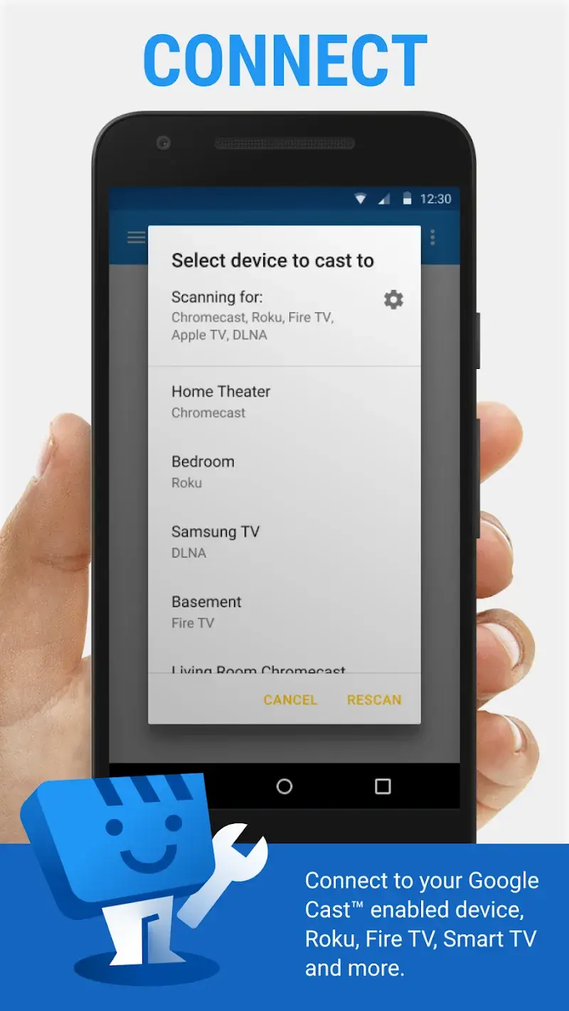 Screenshot Web Video Cast 2