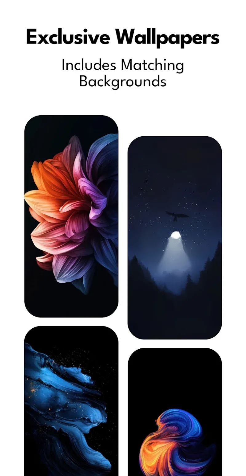 iWhite OS Icon Pack app preview 4