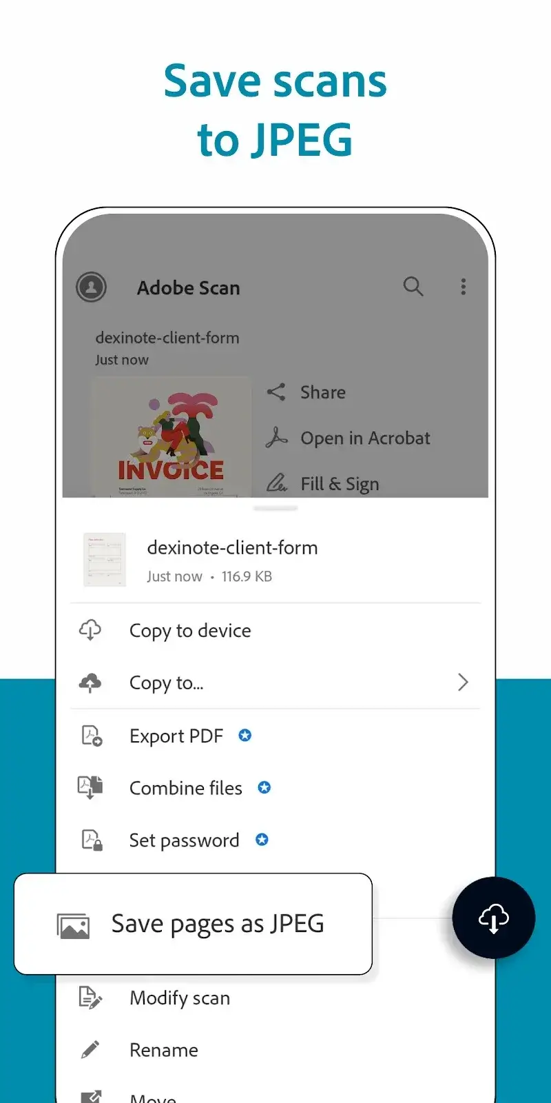 Adobe Scan screenshot 4