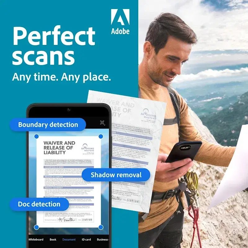 Adobe Scan screenshot 1