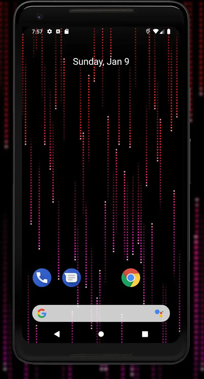 Capture d'écran 4 de Matrix Live Wallpaper