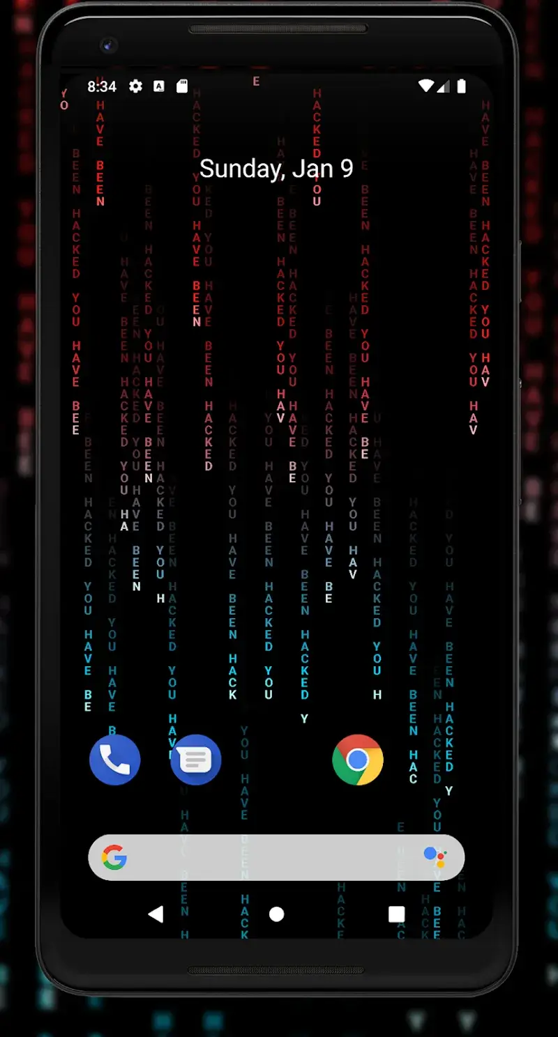 Capture d'écran 3 de Matrix Live Wallpaper