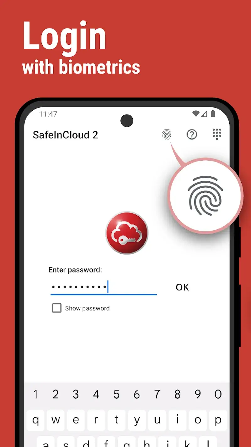 SafeInCloud 1 スクリーンショット 2