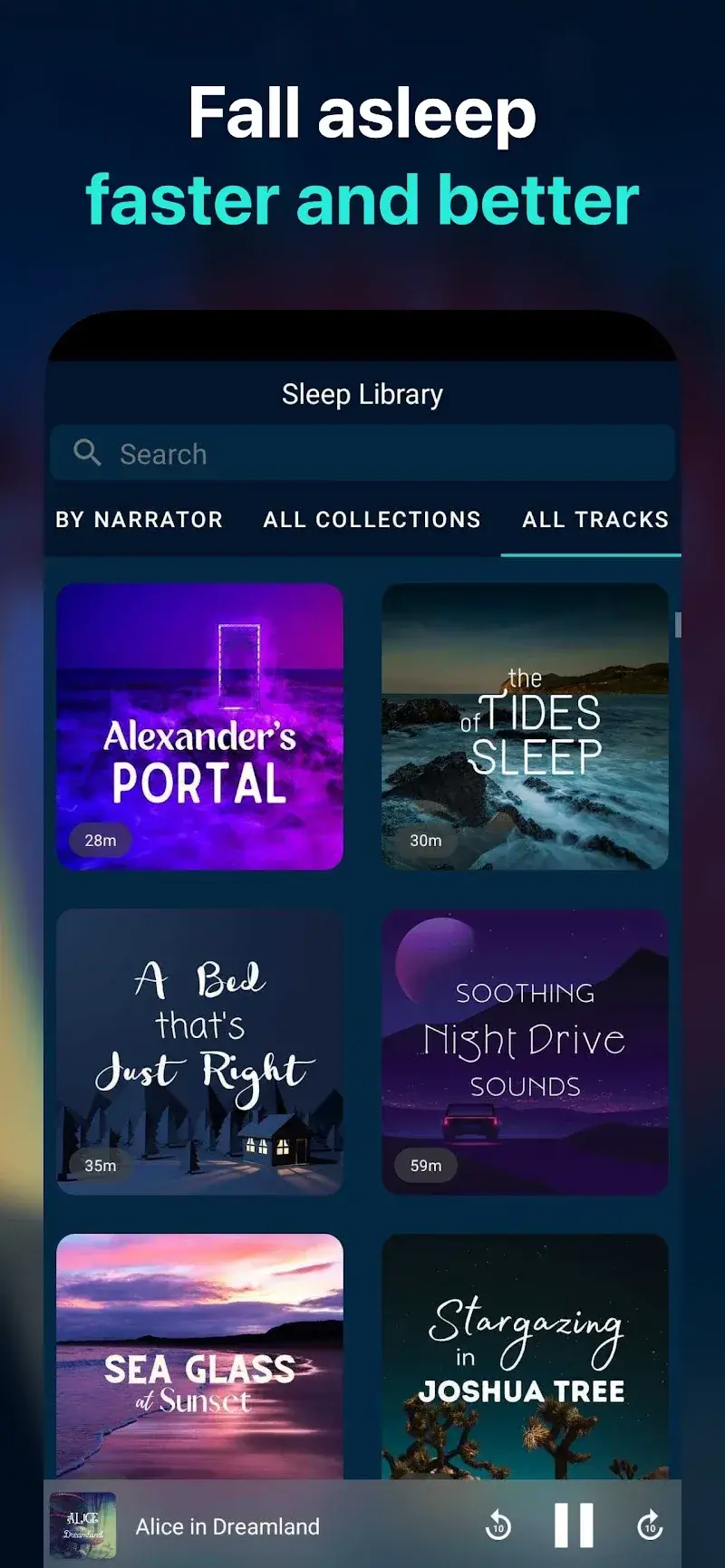 Captura de pantalla de la app Slumber: Fall Asleep, Insomnia 2
