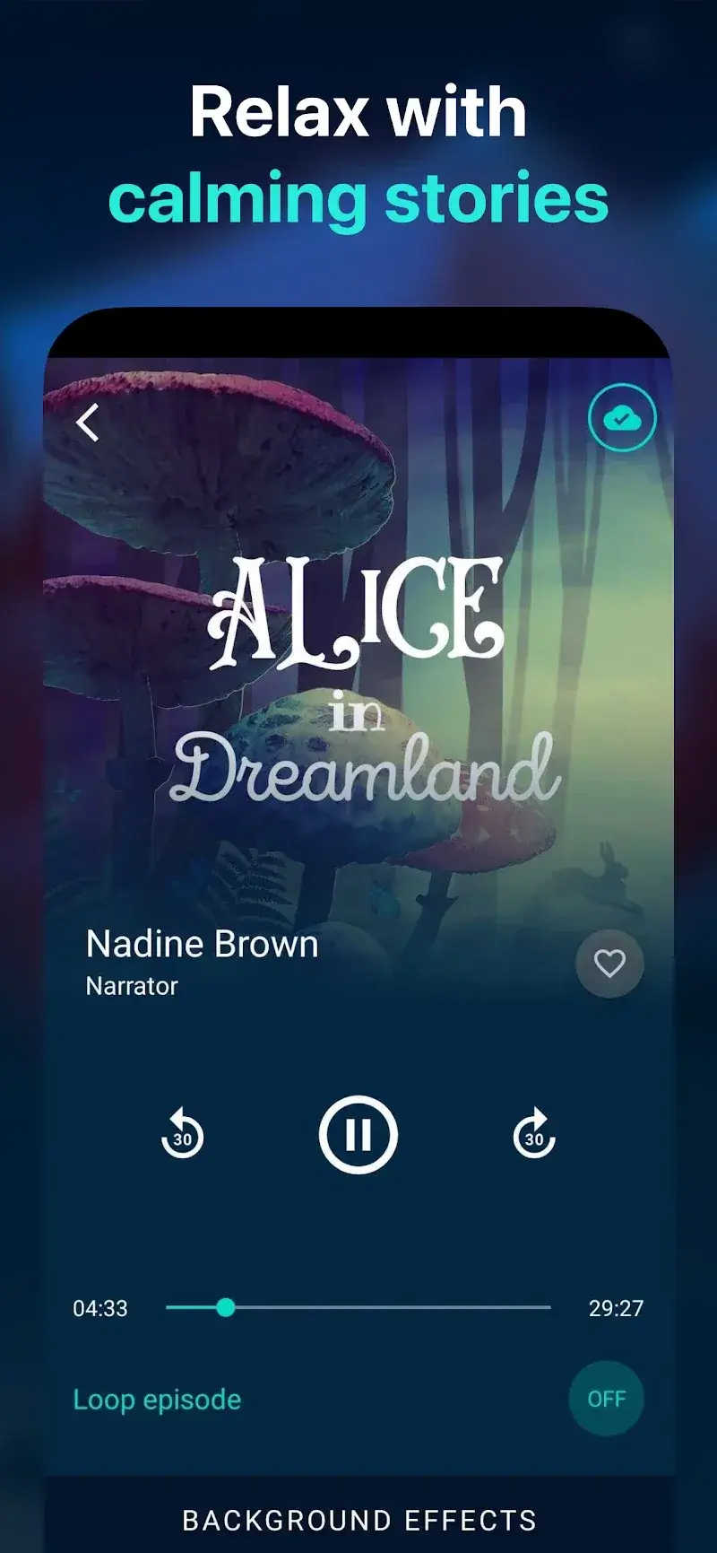 Captura de pantalla de la app Slumber: Fall Asleep, Insomnia 3