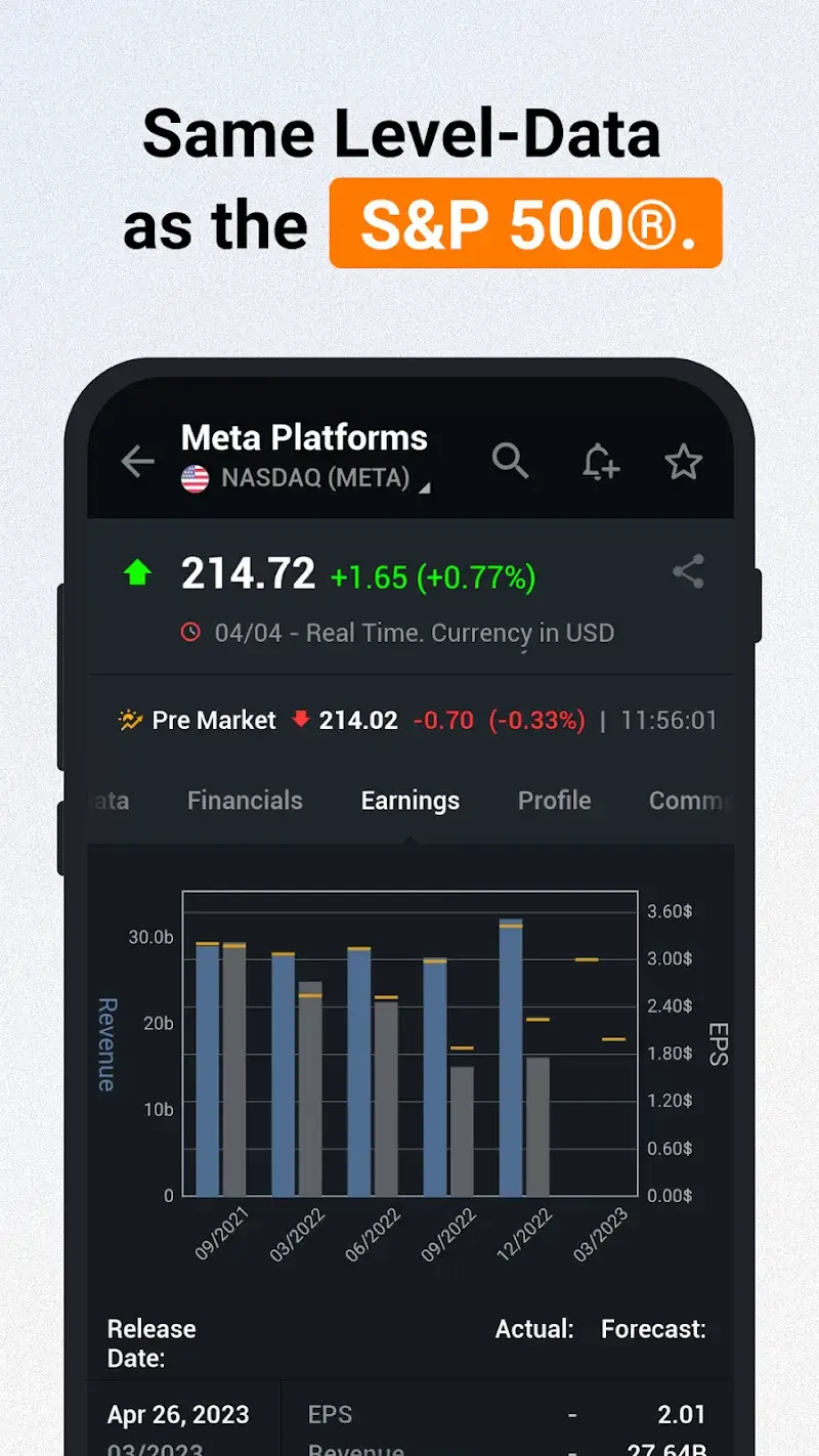 Investing.com app screenshot 5