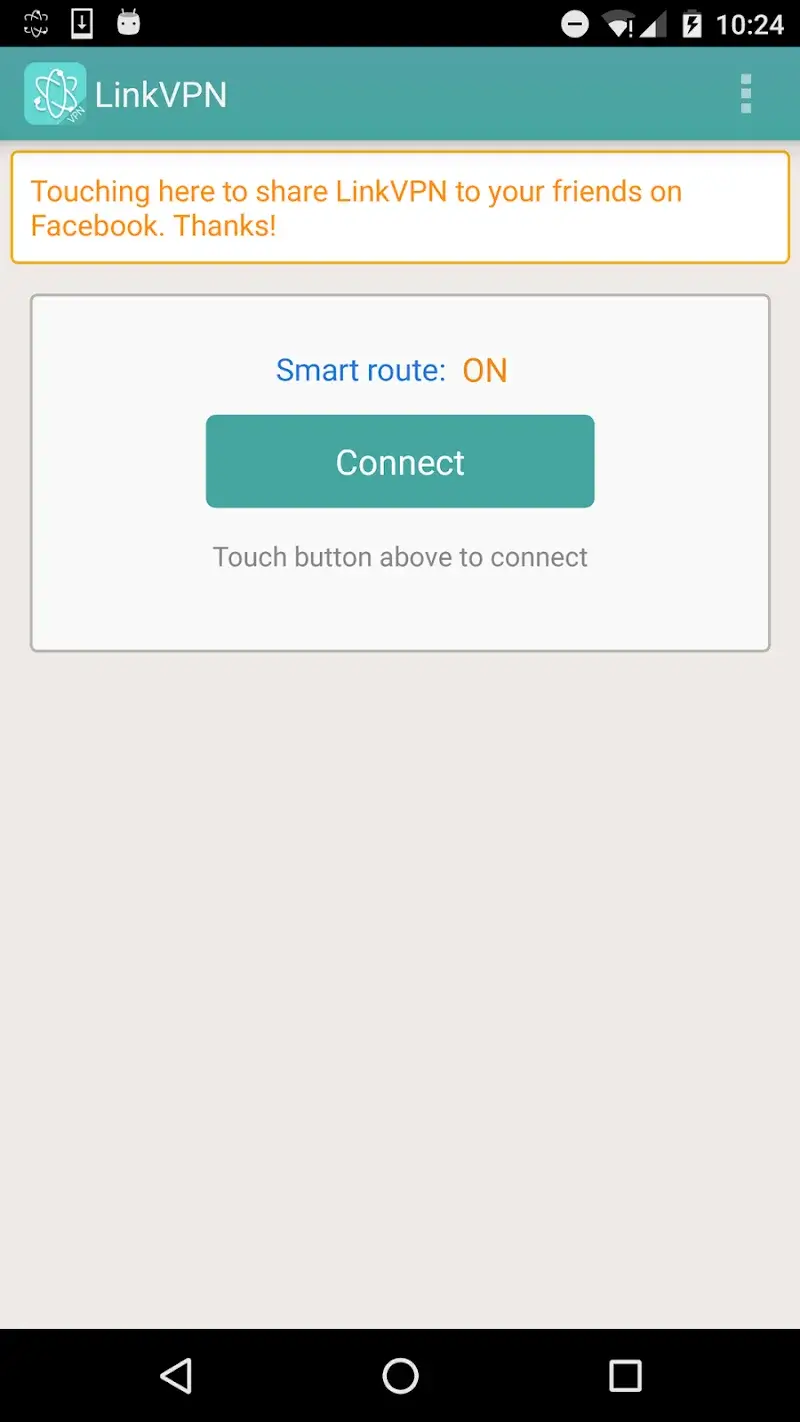 LinkVPN screenshot 1