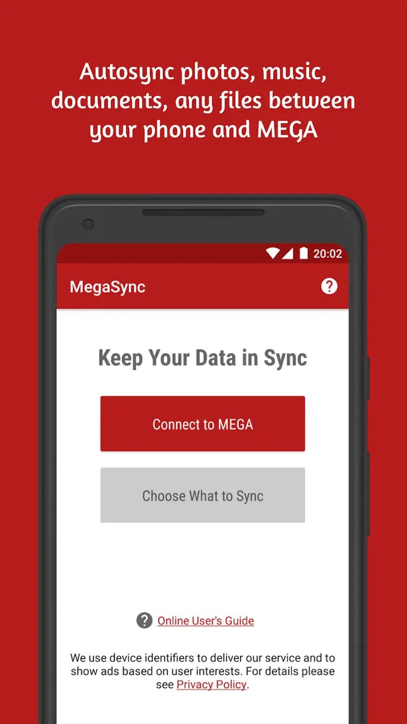Autosync für MEGA – MegaSync Screenshot 1