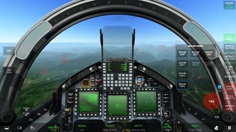 ภาพหน้าจอ RCS – Real Combat Simulator 2