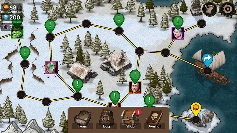 Dark Stones: Card Battle RPG — скриншот геймплея 2